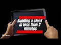 Build a Clock in JUST 2 Minutes React JavaScript
