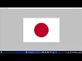 how to make Japanese flag by using python