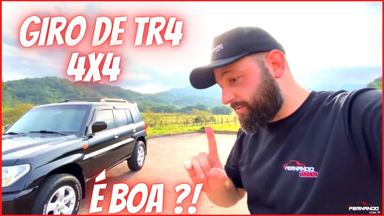 GIRO DE MITSUBISHI PAJERO TR4 4X4 "É BOA DE ANDAR?! VALE A PENA TER UMA?!!