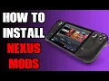 Can You How To Manually Install Nexus Mods On Steam Deck For Games Like Stalker 2