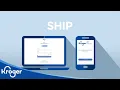 How to Place a Ship Order How to Shop at Kroger DIY How To Kroger