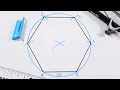 How to draw a hexagon