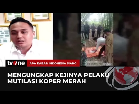 Kronologi Penemuan Bagian Kaki Korban Mutilasi "Koper Merah"