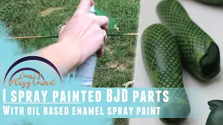 Download I spray painted BJD parts with oil-based enamel MP3