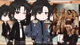 BTS Reacts To Blackpink Part 4 Blackpink Kpop Gacha BTS 