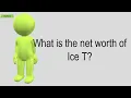 What Is The Net Worth Of Ice T
