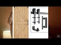 Review - SMARTSTANDARD 6 8 FT Heavy Duty Sturdy Sliding Barn Door Hardware Kit Black W