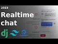 Django Channels Real-time Communication Project Building a Chat Website