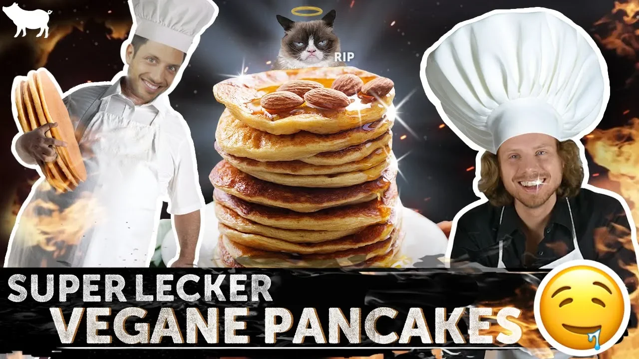 
          
          
          
            
            VEGANE PANCAKES SUPER EINFACH - NUR 4 ZUTATEN
          
        . 