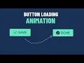 Button Loading Animation on click using HTML CSS JavaScript 2024