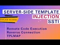 SSTI Server Side Template Injection Remote Code Execution Reverse Connection TPLMAP