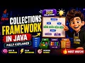 Java Collections Framework Full Tutorial ArrayList HashMap HashSet Animation Code Objects