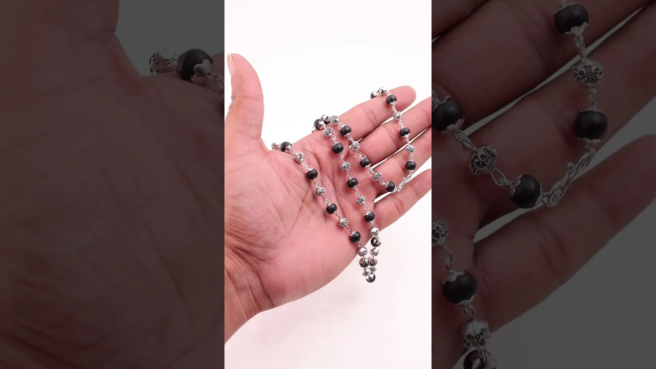 Karungali Beads Malai Mala for Protection, Peace & Spiritual Energy