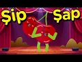 Karpuz Adam  Şip Şap Şop - Meyveleri Öğreten Şarkılar