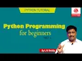 Python Tutorial Python Programming for beginners Part-6 Wisdom Jobs