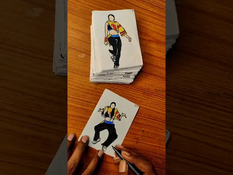Casa Tupka Anthemo flipbook dance # #animeeart #drawing #casa #honeysingh #shortvideo