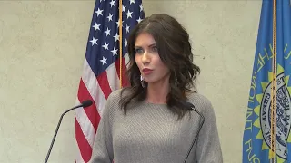 Gov Noem addresses daughter s appraiser license during news conference
