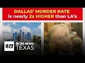 California governor clashes with Dallas police chief over crime statistics amid murder rate dispute