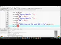 How to add two integers in c programming Computer Science