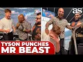 Download Lagu MR BEAST ASKS MIKE TYSON for a PUNCH: The RESULT is exactly what you expect