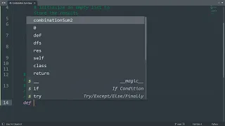 Leetcode 40 Combination Sum II in Python Python Leetcode Python Coding Tutorial Python ASMR