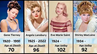 50 Most Iconic Actresses of the 1950s How Long Did They Really Live