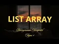 APAA ITU LISTT ARRAY Tugas 4