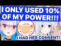 Lagu Kanata Clarifies The Crushing Lize Helesta's Hand Incident (Amane Kanata / Hololive) [Eng Subs]