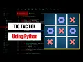 Tic tac toe game Python in hindi for beginners Python game project report Meta Codes