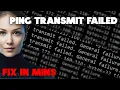How To Fix Ping Transmit Failed General Failure Error GUARANTEE SOLUTION