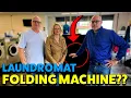 Never Fold Laundry Again Amazing Self-Folding Laundromat Machine