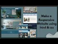 Make a Responsive Website using HTML CSS Bootstrap5 simple and easy interior website