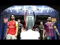 PES 2013 Barcelona vs Arsenal final Champions league