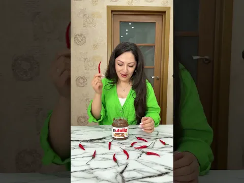 Nutella with a spicy surprise!😱