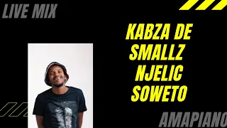 kabza de small on desk live with njelic amapiano mix