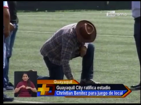 Guayaquil City ratifica estadio Christian Benítez para juego de local