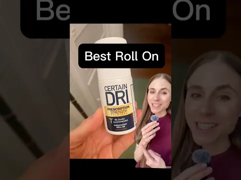 Dermatologist’s #1 Roll-On for Staying Dry & Fresh All Day