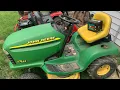John Deere LT155 Battery Replacement LT155 Mini Series
