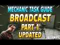 Lagu Broadcast Part 1 UPDATED - Mechanic Task Guide - Escape From Tarkov