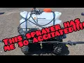 County line 25 gallon atv boom sprayer does aggitate
