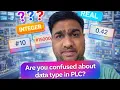 PLC Programming Basics - Data Types BOOL INT REAL DINT