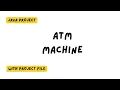 Oasis Infobyte Internship Task-3 Java Development ATM Interface Infobyte