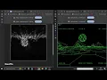 SVG xml file 3D FPS X and Y output to Oscilloscope realtime