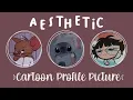 Cute and Aesthetic Cartoon Profile Pictures