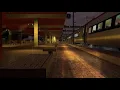 The Ambience of The Train Station on a Rainy Night - 8 Hours Relaxation Rain and Train Sound,Study,