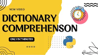 Dictionary Comprehension creating dictionary with single line of instruction