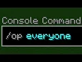 I abused every command in Minecraft