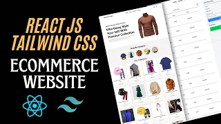 Build an E-commerce Website Using React JS and Tailwind CSS Ecommerce Website With React JS