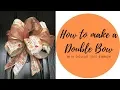 HOW TO MAKE A BOW DOLLAR TREE RIBBON