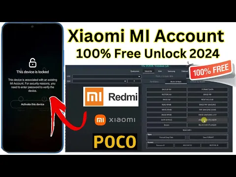 Download MP3 All Xiaomi Mi Account Remove 2024 Unlock Mi Account Redmi/POCO ✅100% Free Tool Bypass Mi Cloud ID!